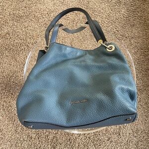 Michael Kors leather Blue bag